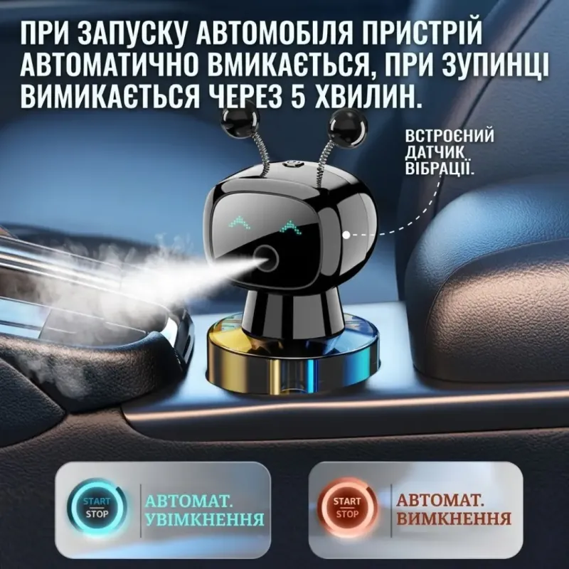 Автоматичний ароматизатор для автомобіля
