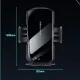 Автомобільний тримач RADIANCE SKY для телефону з бездротовою зарядкою для Android та iPhone