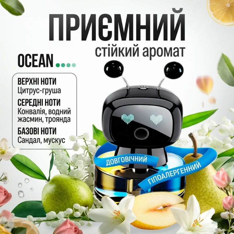Ароматизатор автомобільний, автопарфум OCEAN, 50 мл