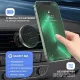Бездротова зарядка для iPhone з MagSafe, магнітна швидка, для телефонів iPhone 12, 13, 14, 15, 16, 17, автомобільний зарядний пристрій-тримач з MagSafe в авто, зарядка для iPhone, 15 Вт