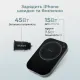 Автомобільний тримач для телефону з зарядкою MagSafe Qi2 15W Sancy, магнітний тримач в авто для iPhone