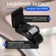 Тримач для окулярів в автомобіль, на козирок, чорний / тримач для окулярів у машину